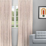 Sand Texture - Beige Custom Curtains