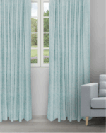 Cotton Bella - Blue Ripple Fold Drapes