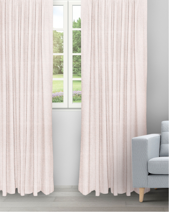 Cotton Bella - Cream Cotton Bella - Cream Ripple Fold Drapes - Image 1