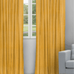 Swizz - Butterscotch Ripple Fold Drapes