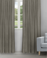 Swizz - Charcoal Ripple Fold Drapes