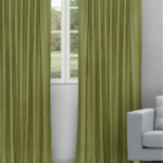 Swizz - Grass Green Ripple Fold Drapes