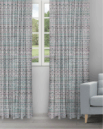 Boho Drapery - Sage Green Ripple fold Drapes