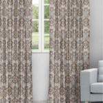 Ester - Earth Color Ripple Fold Drapes