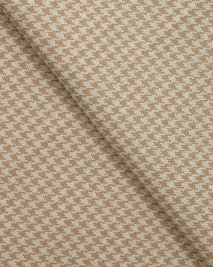 Classic Houndstooth - Camel Custom Curtains - Image 2