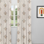 Embroidered Hailee - Blue Sky Custom Curtains