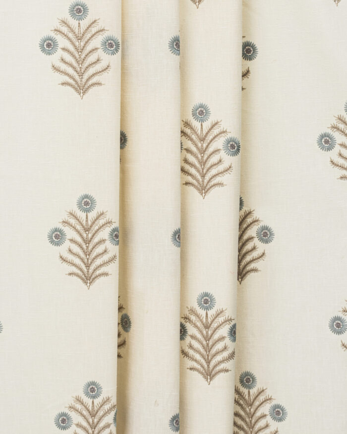 Embroidered Hailee - Blue Sky Custom Curtains - Image 4