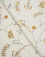 Embroidered Silvy - Copper Custom Curtains - Image 3