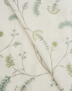 Embroidered Silvy - Sage Green Custom Curtains - Image 3