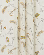 Embroidered Silvy - Copper Custom Curtains - Image 2
