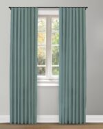 Herringbone Plains - Spa Custom Curtains