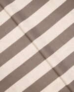 Vintage Linen Stripes - Camel Ripple Fold Drapes - Image 3