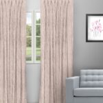 Almond - Misty Rose Custom Curtains