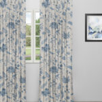 Blooming Spring - Just Blue Custom Curtains