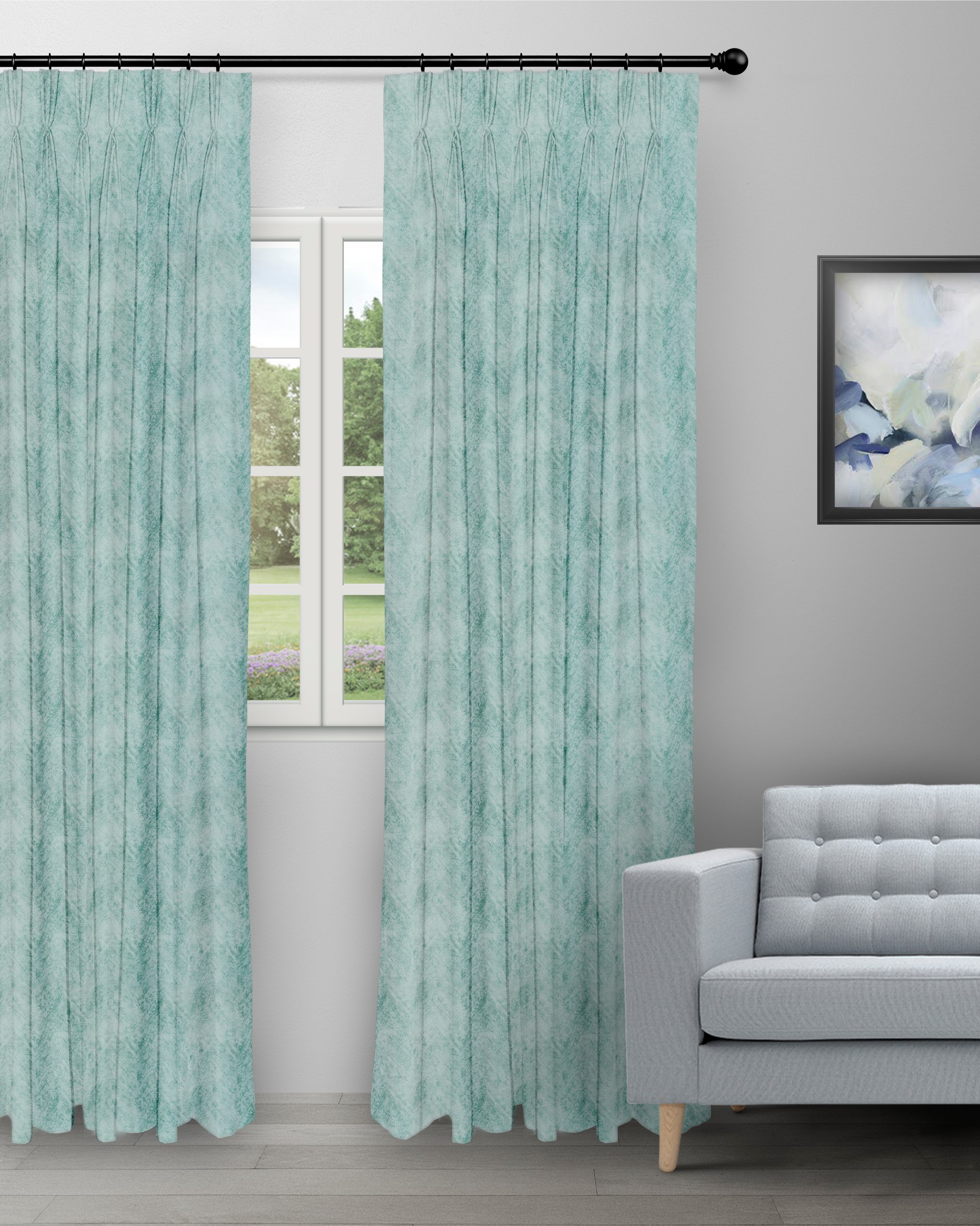 Celeste-Aqua-Curtain-image-scaled-1.jpg Celeste - Aqua Custom Curtains - Image 1