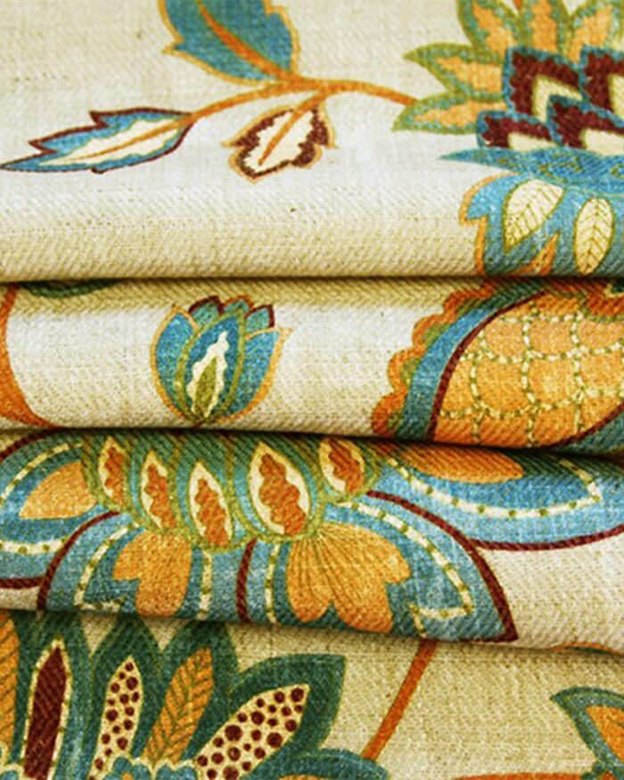 Cello - Teal Custom Curtains - Image 2