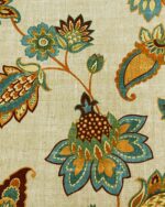 Cello - Teal Custom Curtains