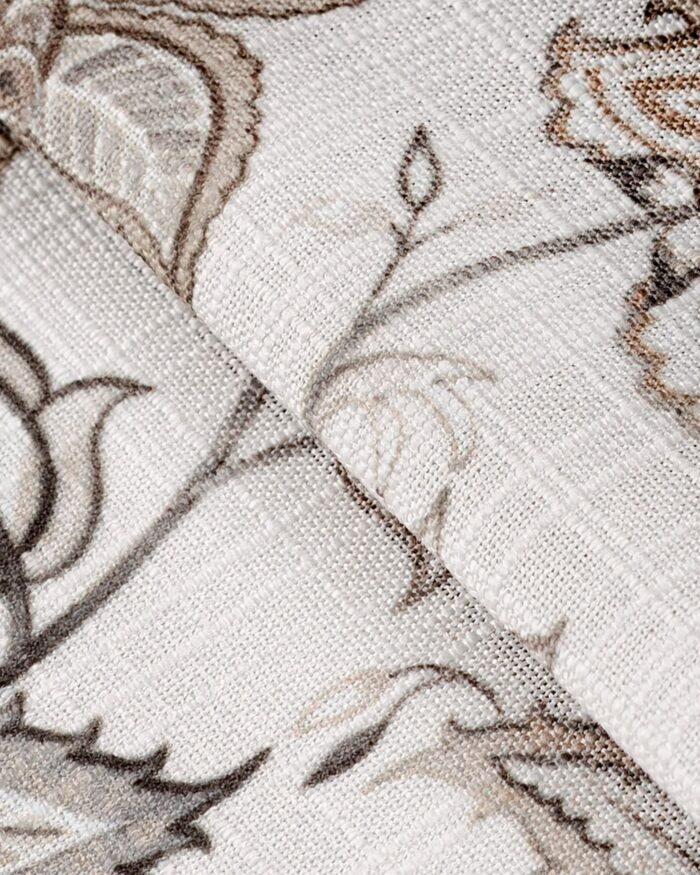 Chelsea Floral - Earth Color Fabric Swatch - Image 2