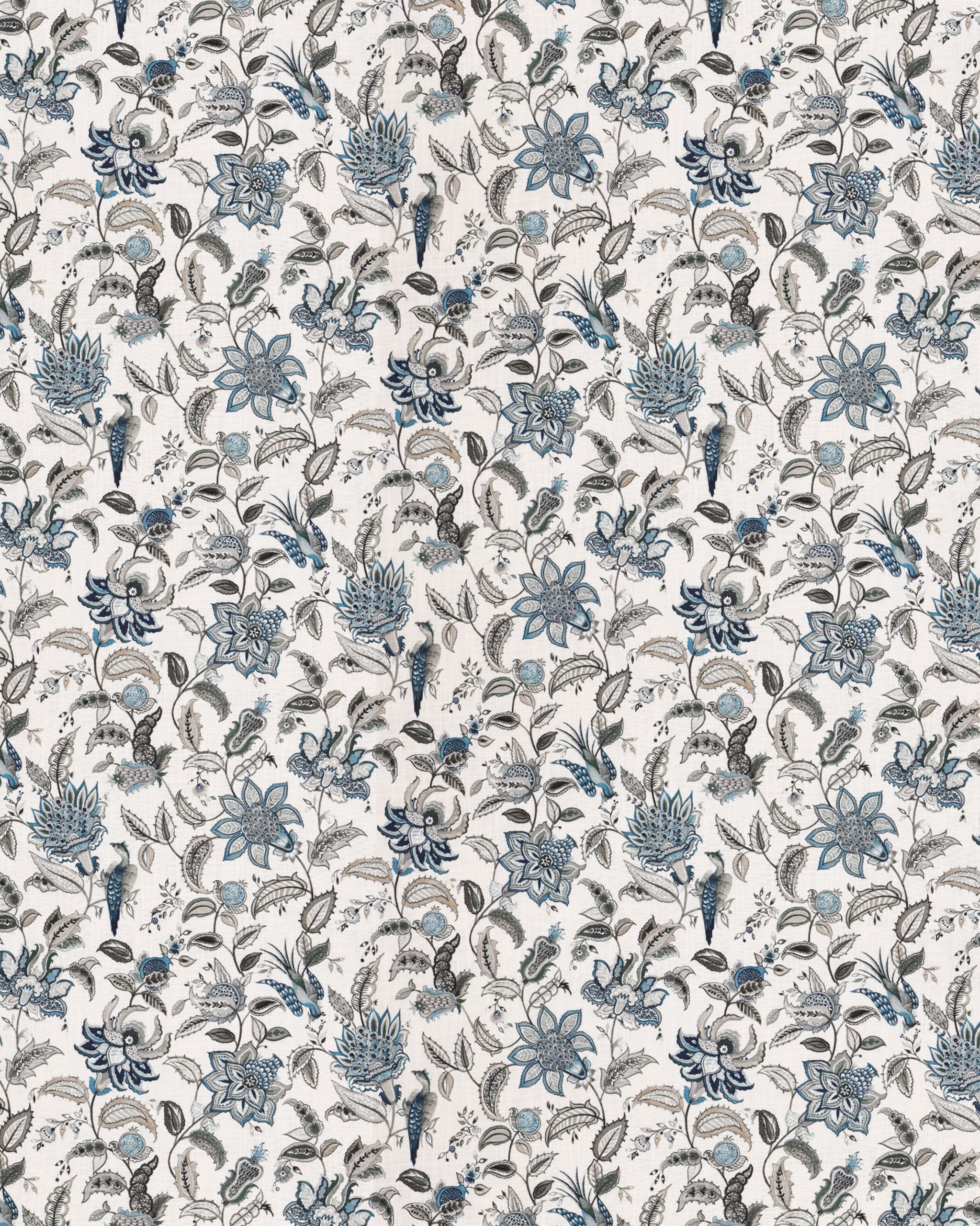 Chelsea-Floral-Pine-Regular-image-scaled-1.jpg Chelsea Floral - Pine Color Fabric Swatch - Image 1