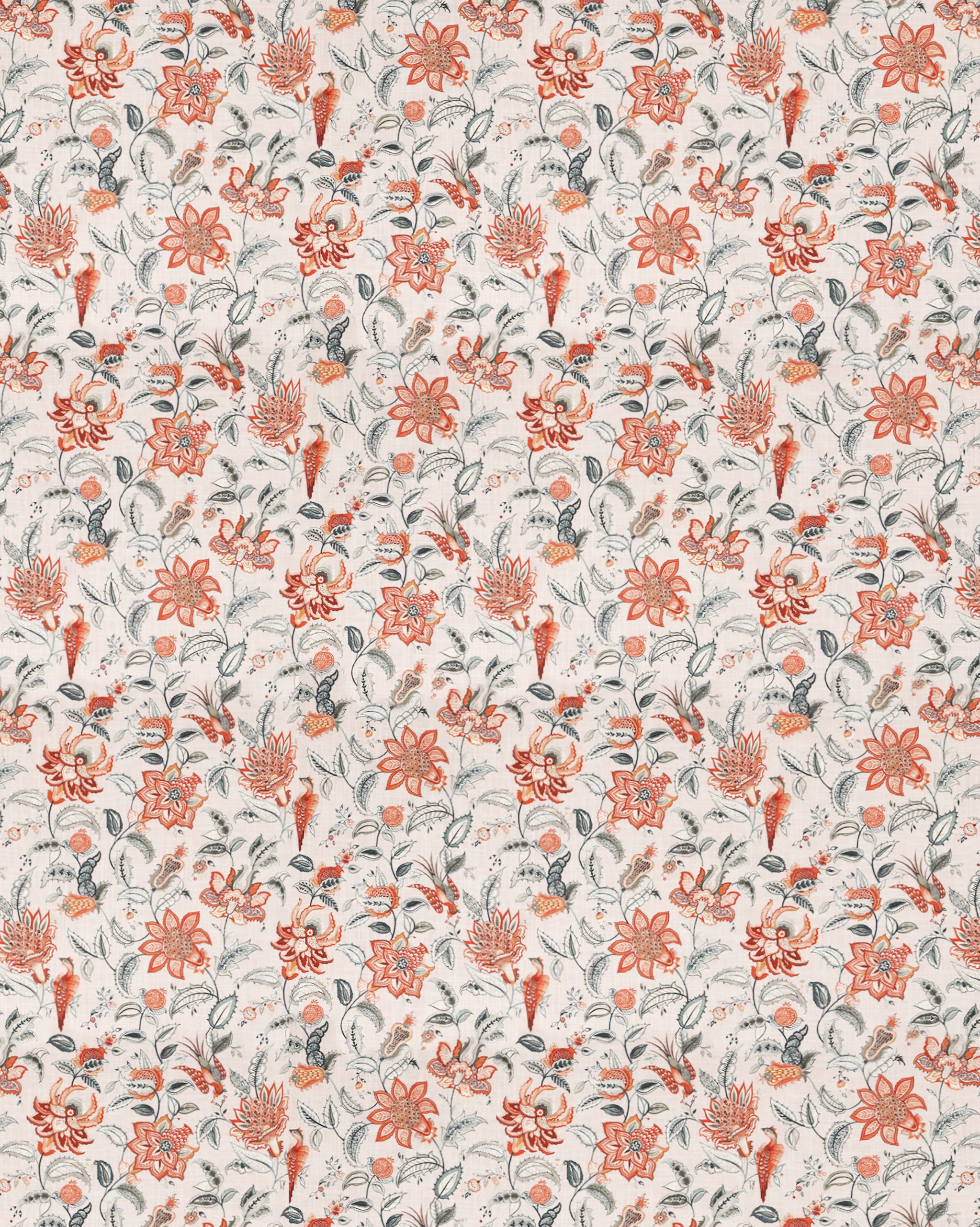 Chelsea-Floral-Spice-Regular-image-scaled-1.jpg Chelsea Floral - Spice Color Fabric Swatch - Image 1