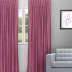 Colonial - Mulberry Red Custom Curtains