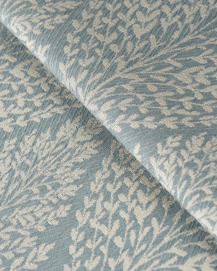 Cotton Husk - Sky Ripple Fold Drapes - Image 2