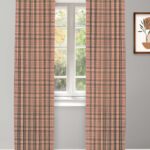 Farmhouse Plaid Check - Petal Ripple Fold Drapes
