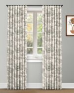 French Toile - Forest Ripple Fold Drapes