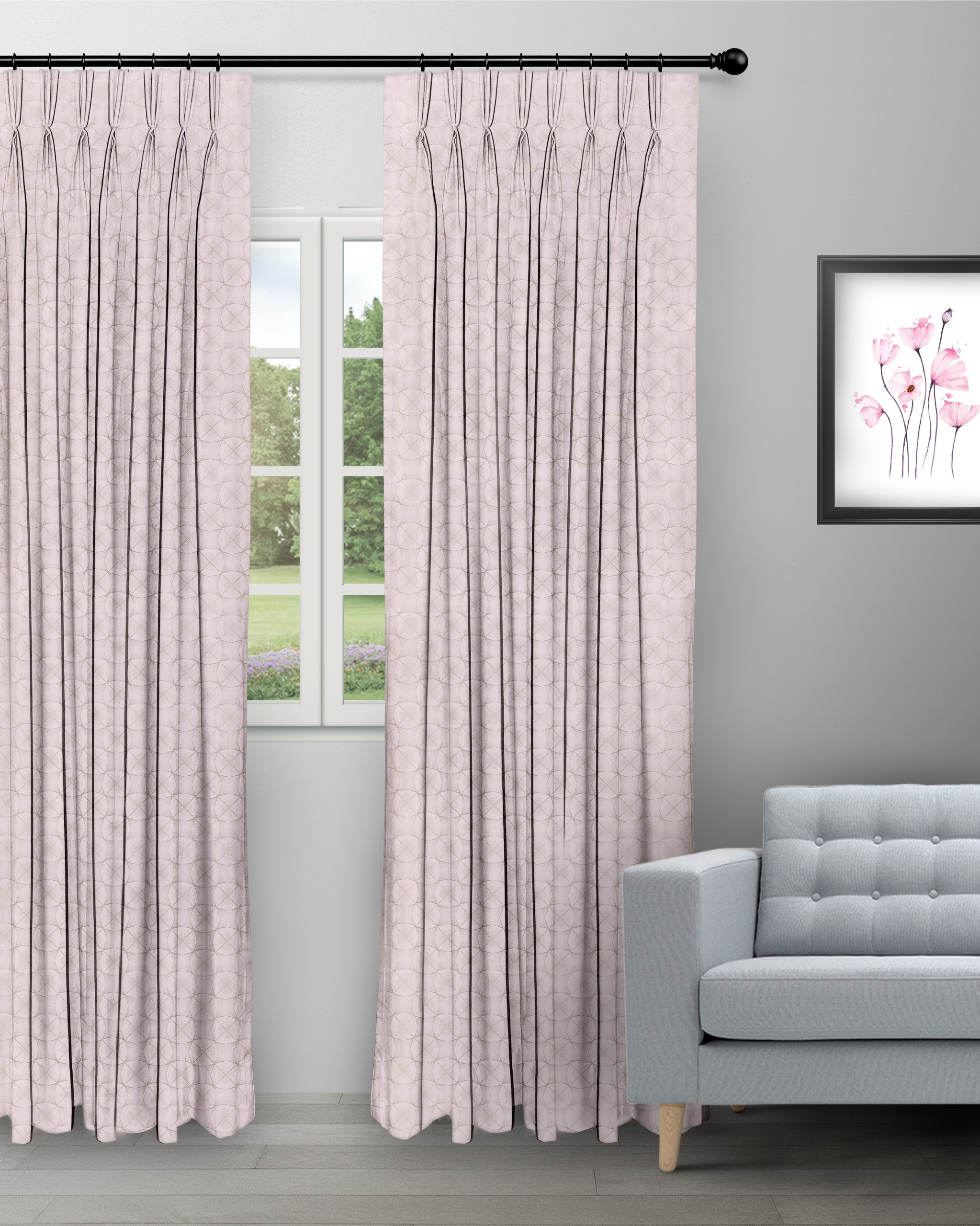 Curtains-Ambrosia-Blush-Curtain-image-scaled-1.jpg Curtains Ambrosia - Blush Custom Curtains - Image 1