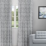 Drizzle - Ocean Color Custom Curtains