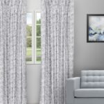 Drizzle - Steel Color Custom Curtains