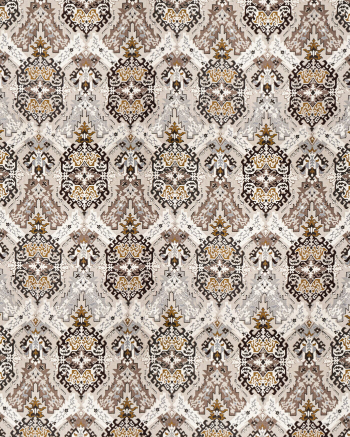 Ester - Earth Color Ripple Fold Drapes - Image 3