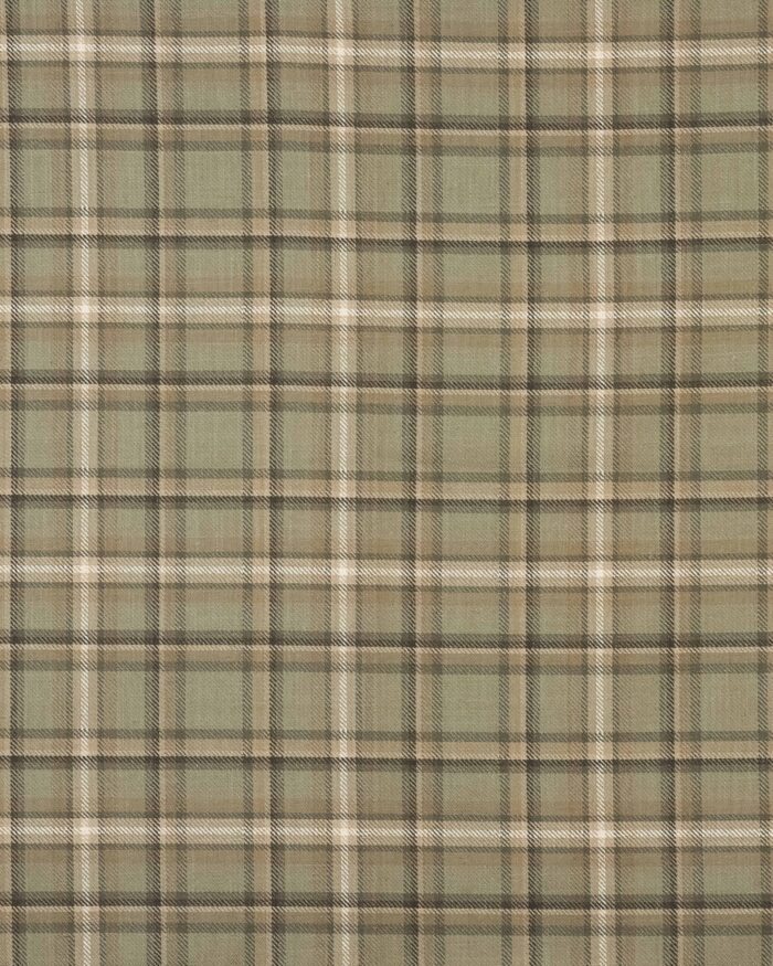 Farmhouse Plaid Check - Deep Forest Custom Curtains - Image 3
