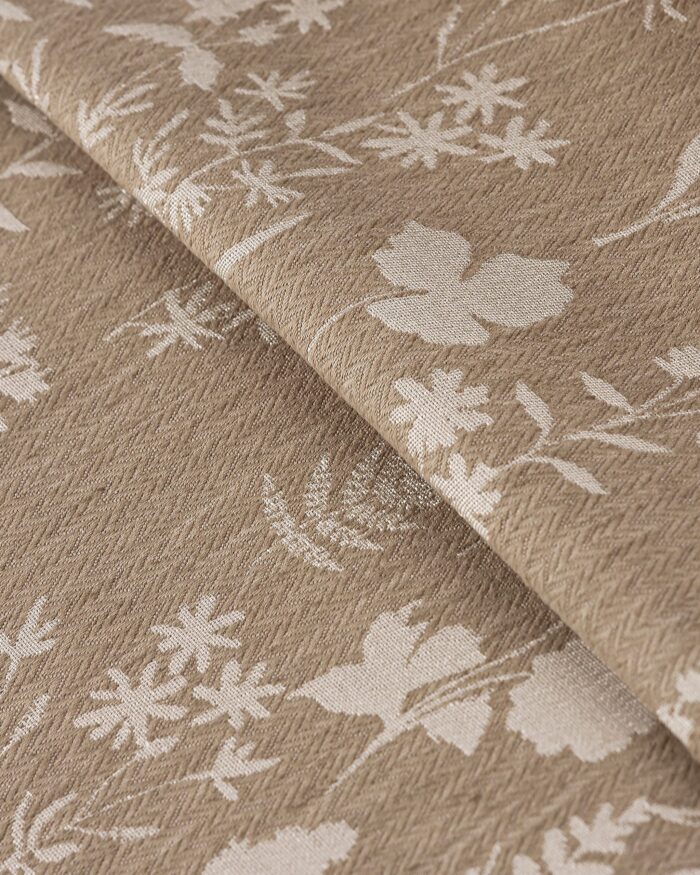 Floral Athena - Biscotti Color Fabric Swatch - Image 2