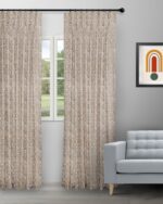 Floral Athena - Biscotti Custom Curtains