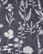 Floral Athena - Lake Color Fabric Swatch