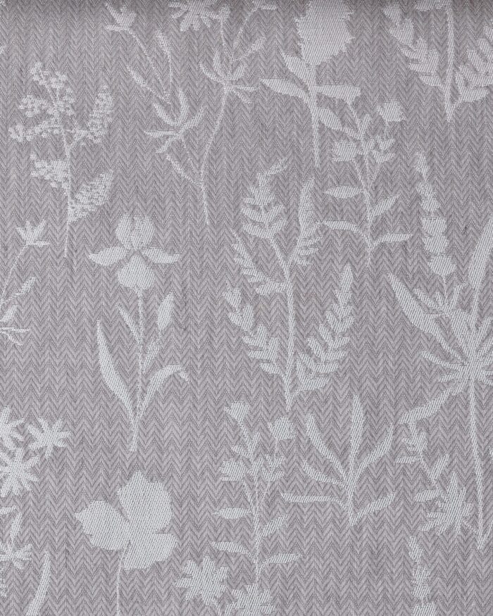 Floral Athena - Silver Custom Curtains - Image 3