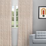 Floral Athena - Vanilla Custom Curtains