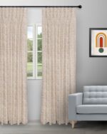 Floral Athena - Vanilla Custom Curtains