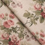 English Cottage - Burgundy Fabric Swatch