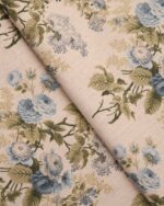 English Cottage - Blue Ripple Fold Drapes - Image 3