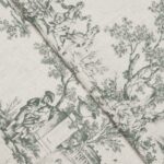 French Toile - Forest Fabric Swatch