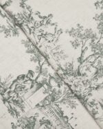 French Toile - Forest Fabric Swatch