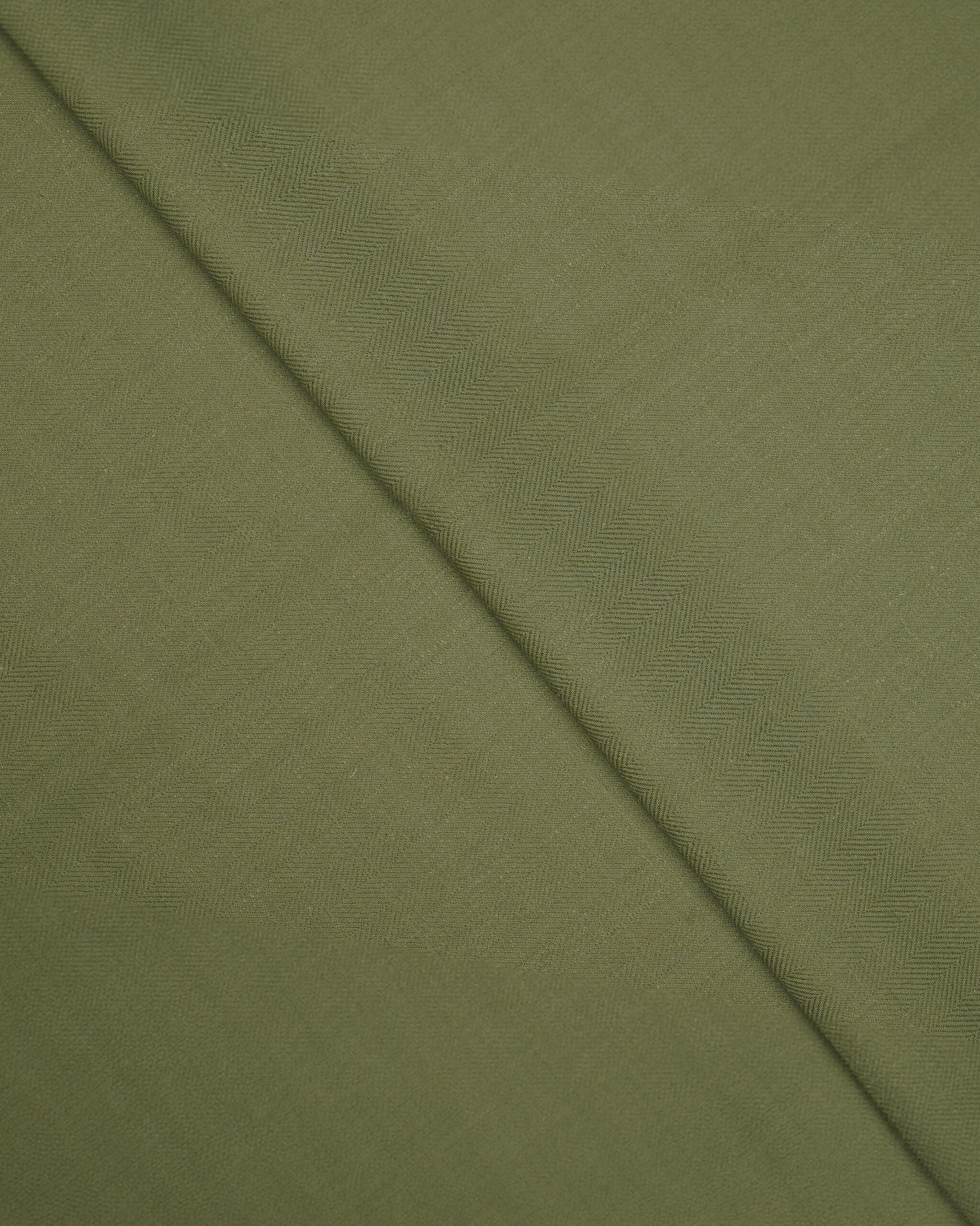 Herringbone-Plains-Cross-Kiwi-Green-scaled-1.jpg Herringbone Plains - Kiwi Green Fabric Swatch - Image 1