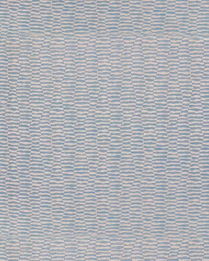 Landscape - Dusky Blue Ripple Fold Drapes - Image 3