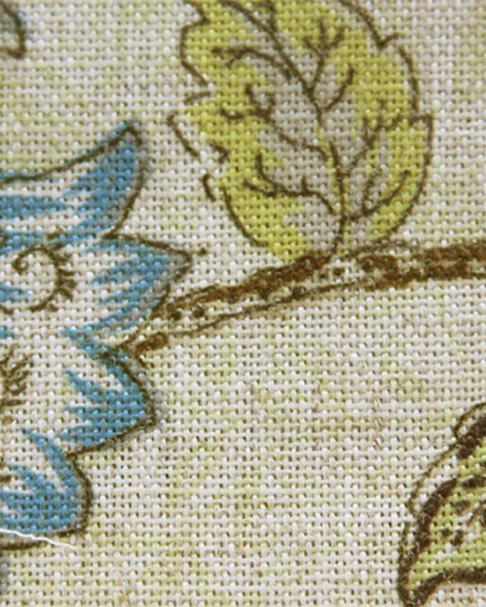 Leaf - Orange Custom Curtains - Image 3