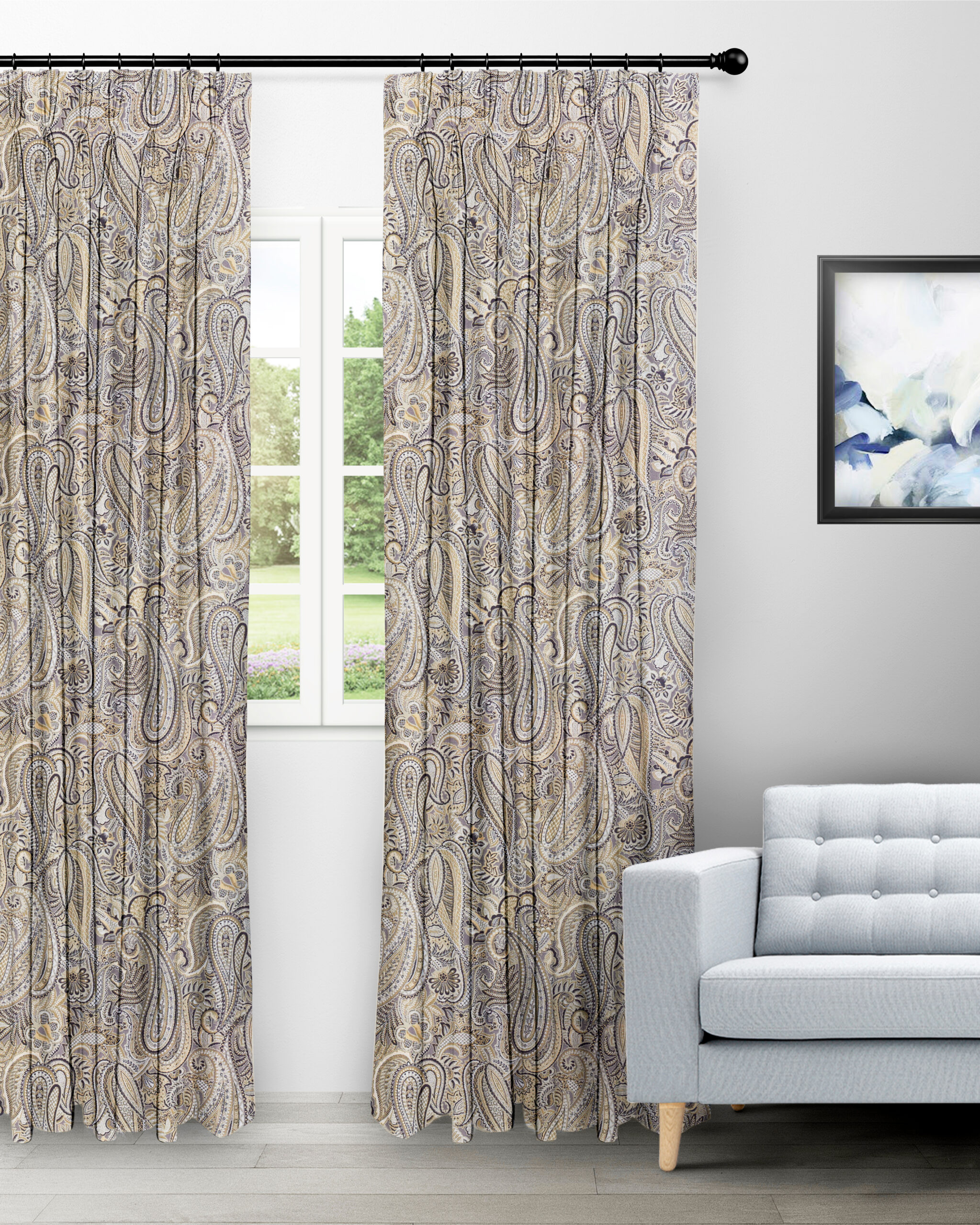 Meadow-Antique-Curtain-image-scaled-1.jpg Meadow- Antique Custom Curtains - Image 1