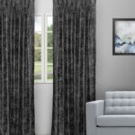 Only - Black/Gray Custom Curtains