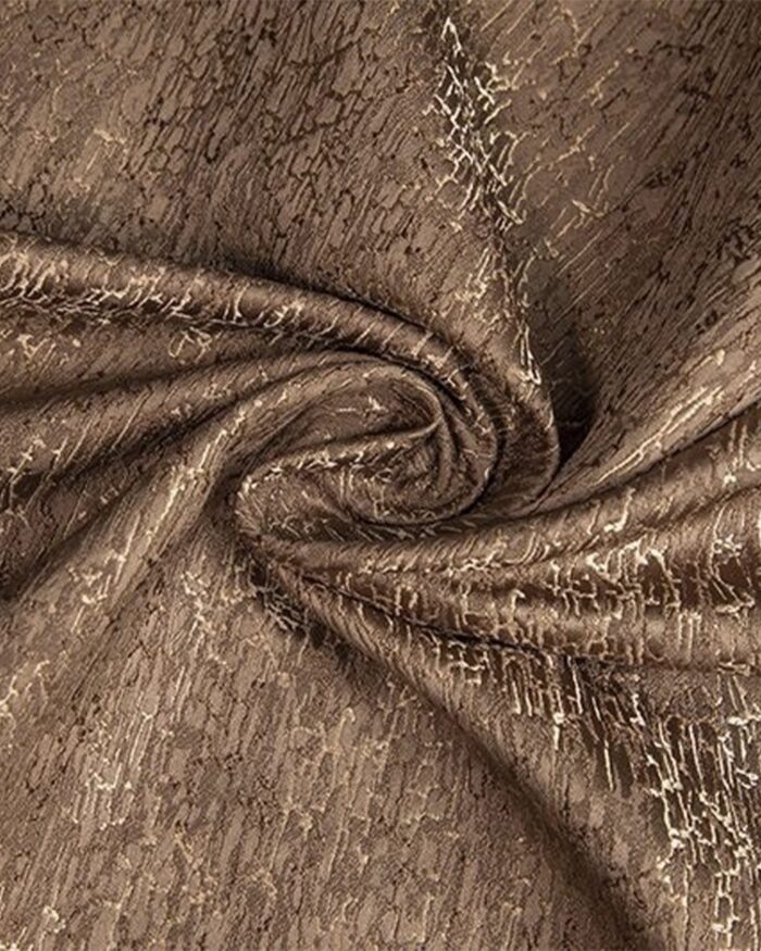 Only - Coffee/Gold Fabric Swatch - Image 2