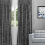 Oreo - Black/ Grey Custom Curtains